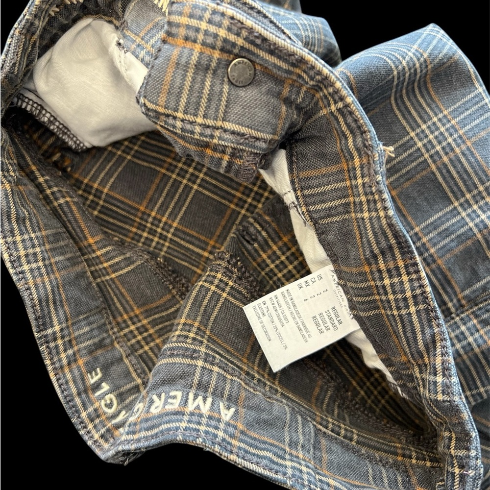 American Eagle Outfitters Skinny Jeans in Gray and Blue - Picture 3 of 3